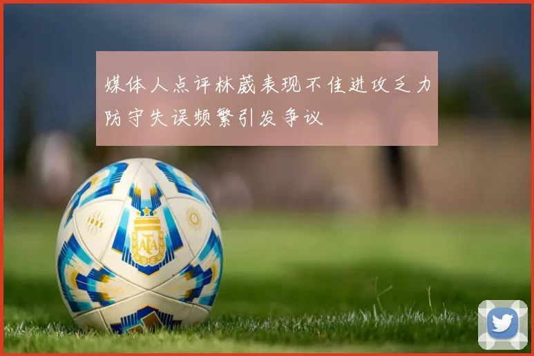 媒体人点评林葳表现不佳进攻乏力防守失误频繁引发争议